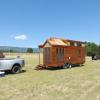 We made it! Getting ready to set-up for the Tiny House Jamboree. Were on the Air Force Academy grounds in Colo Springs